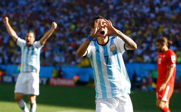 FIFA World Cup, World Cup 2014, Argentina, Switzerland, Angel Di Maria, Gonzalo Higuain